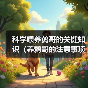 科学喂养鹩哥的关键知识（养鹩哥的注意事项及喂养技巧）