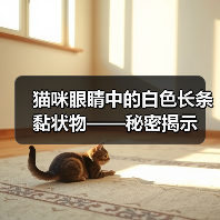 猫咪眼睛中的白色长条黏状物——秘密揭示