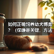 如何正确饲养幼犬博美？（保暖是关键，方法很重要）
