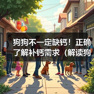 狗狗不一定缺钙！正确了解补钙需求（解读狗狗的补钙迷思与正确的饮食安排）