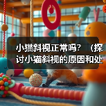 小猫斜视正常吗?(探讨小猫斜视的原因和处理方法) 小猫斜视正常吗?(探讨小猫斜视的原因和处理方法)