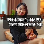 夜晚中猫咪的神秘行为(探究猫咪对着某个地方长时间叫唤的原因) 夜晚中猫咪的神秘行为(探究猫咪对着某个地方长时间叫唤的原因)