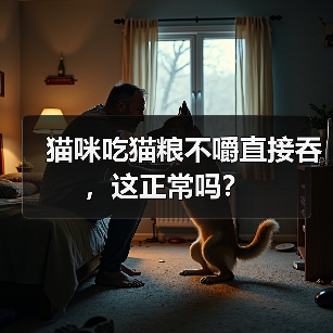 猫咪吃猫粮不嚼直接吞，这正常吗？（图3）