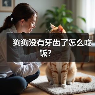 狗狗没有牙齿了怎么吃饭？