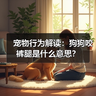 宠物行为解读：狗狗咬裤腿是什么意思？（图3）