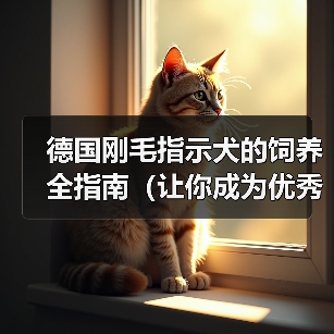 德国刚毛指示犬的饲养全指南（让你成为优秀的犬主人）（图3）