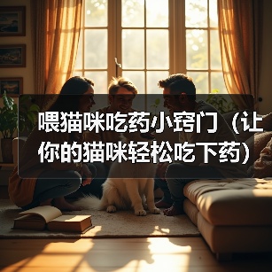 喂猫咪吃药小窍门（让你的猫咪轻松吃下药）（图2）