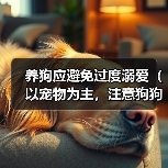 养狗应避免过度溺爱(以宠物为主,注意狗狗教育)(图1) 养狗应避免过度溺爱(以宠物为主,注意狗狗教育)(图1)