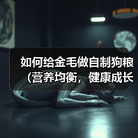 如何给金毛做自制狗粮（营养均衡，健康成长）（图1）