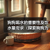 狗狗喝水的重要性及饮水量需求（探索狗狗为什么需要大量饮水和每日饮水量的建议）（图4）