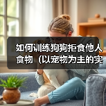 如何训练狗狗拒食他人食物（以宠物为主的实用技巧）（图1）