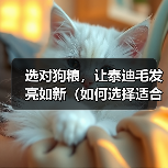 选对狗粮，让泰迪毛发亮如新（如何选择适合泰迪的狗粮）（图1）
