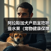 阿拉斯加犬产后宜吃哪些水果（宠物健康保障）（图1）