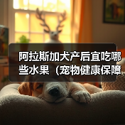阿拉斯加犬产后宜吃哪些水果（宠物健康保障）（图2）