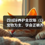 四绒球养护全攻略（以宠物为主，学会正确养护你的小毛球）（图3）