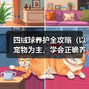 四绒球养护全攻略（以宠物为主，学会正确养护你的小毛球）（图4）