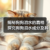揭秘狗狗泪水的真相(探究狗狗泪水成分及其对健康的影响)(图4) 揭秘狗狗泪水的真相(探究狗狗泪水成分及其对健康的影响)(图4)