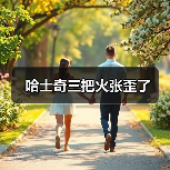 哈士奇三把火张歪了（图1）