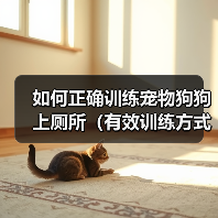 如何正确训练宠物狗狗上厕所(有效训练方式、注意事项和应对突发情况)(图2) 如何正确训练宠物狗狗上厕所(有效训练方式、注意事项和应对突发情况)(图2)