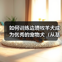 如何训练边境牧羊犬成为优秀的宠物犬（从基础训练到高级训练，打造最可靠的伴侣）（图4）