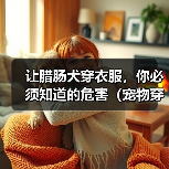 让腊肠犬穿衣服，你必须知道的危害（宠物穿衣服的负面影响及如何保护它们的健康）（图4）