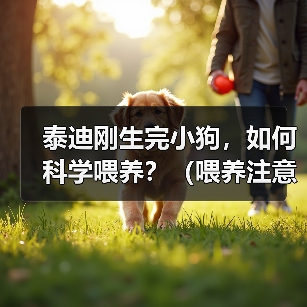 泰迪刚生完小狗，如何科学喂养？（喂养注意事项，营养搭配，健康保障）（图4）