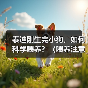 泰迪刚生完小狗，如何科学喂养？（喂养注意事项，营养搭配，健康保障）（图1）