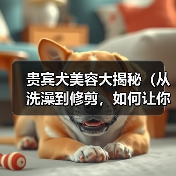 贵宾犬美容大揭秘(从洗澡到修剪,如何让你的贵宾犬更加美丽)(图3) 贵宾犬美容大揭秘(从洗澡到修剪,如何让你的贵宾犬更加美丽)(图3)
