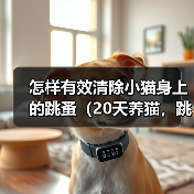 怎样有效清除小猫身上的跳蚤（20天养猫，跳蚤不再困扰/跳蚤侵扰小猫，该怎么办？）（图2）