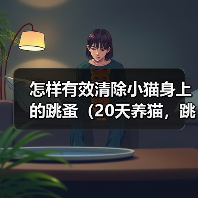 怎样有效清除小猫身上的跳蚤（20天养猫，跳蚤不再困扰/跳蚤侵扰小猫，该怎么办？）（图4）