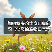 如何解决哈士奇口臭问题（让您的宠物口气清新自然）（图4）
