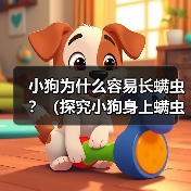 小狗为什么容易长螨虫？（探究小狗身上螨虫的原因和解决方法）（图1）