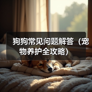 狗狗常见问题解答(宠物养护全攻略)(图1) 狗狗常见问题解答(宠物养护全攻略)(图1)