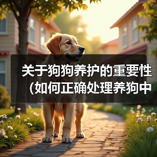 关于狗狗养护的重要性(如何正确处理养狗中的问题)(图1) 关于狗狗养护的重要性(如何正确处理养狗中的问题)(图1)