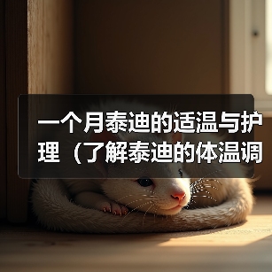 一个月泰迪的适温与护理(了解泰迪的体温调节机制,给宠物提供健康保障)(图3) 一个月泰迪的适温与护理(了解泰迪的体温调节机制,给宠物提供健康保障)(图3)