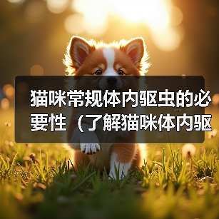 猫咪常规体内驱虫的必要性（了解猫咪体内驱虫的重要性及驱虫方法）（图3）
