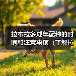 拉布拉多成年配种的时间和注意事项(了解拉布拉多成年配种的时机及相关细节)(图4) 拉布拉多成年配种的时间和注意事项(了解拉布拉多成年配种的时机及相关细节)(图4)