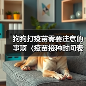 狗狗打疫苗需要注意的事项（疫苗接种时间表和保护幼犬健康的关键）（图1）