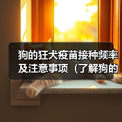 狗的狂犬疫苗接种频率及注意事项(了解狗的狂犬疫苗接种时间,保护宠物健康)(图3) 狗的狂犬疫苗接种频率及注意事项(了解狗的狂犬疫苗接种时间,保护宠物健康)(图3)
