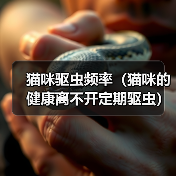 猫咪驱虫频率(猫咪的健康离不开定期驱虫)(图3) 猫咪驱虫频率(猫咪的健康离不开定期驱虫)(图3)