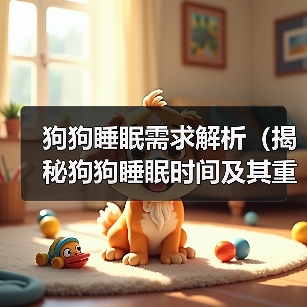 狗狗睡眠需求解析（揭秘狗狗睡眠时间及其重要性）（图4）