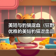 美短与豹猫混血(狂野优雅的美短豹猫混血品种的诞生与特征)(图1) 美短与豹猫混血(狂野优雅的美短豹猫混血品种的诞生与特征)(图1)