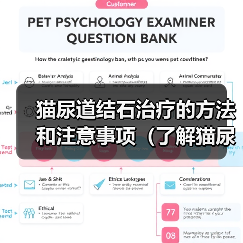 猫尿道结石治疗的方法和注意事项（了解猫尿道结石的成因和症状，合理选择治疗方法）（图1）