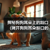 探秘狗狗耳朵上的豁口(揭开狗狗耳朵豁口的神秘面纱)(图2) 探秘狗狗耳朵上的豁口(揭开狗狗耳朵豁口的神秘面纱)(图2)