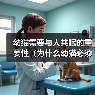 幼猫需要与人共眠的重要性（为什么幼猫必须与人一起睡觉？）（图1）