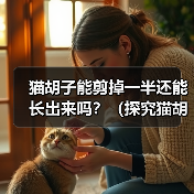 猫胡子能剪掉一半还能长出来吗?(探究猫胡子再生能力的神奇之处)(图3) 猫胡子能剪掉一半还能长出来吗?(探究猫胡子再生能力的神奇之处)(图3)