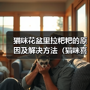 猫咪花盆里拉粑粑的原因及解决方法(猫咪喜欢在花盆里解决生理需求的原因和如何改善这一行为)(图3) 猫咪花盆里拉粑粑的原因及解决方法(猫咪喜欢在花盆里解决生理需求的原因和如何改善这一行为)(图3)
