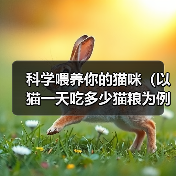 科学喂养你的猫咪(以猫一天吃多少猫粮为例,分享科学喂养经验)(图2) 科学喂养你的猫咪(以猫一天吃多少猫粮为例,分享科学喂养经验)(图2)