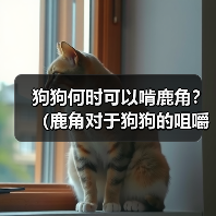 狗狗何时可以啃鹿角?(鹿角对于狗狗的咀嚼行为和口腔健康的影响)(图4) 狗狗何时可以啃鹿角?(鹿角对于狗狗的咀嚼行为和口腔健康的影响)(图4)
