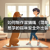 如何制作溜猫绳(简单易学的猫咪安全外出装备制作方法)(图1) 如何制作溜猫绳(简单易学的猫咪安全外出装备制作方法)(图1)